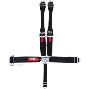 Crow Enterprizes - 40074L - Ratchet Belts 3in Latch And Link Bolt In Black