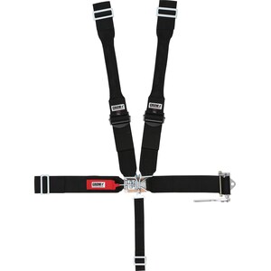 Crow Enterprizes - 40084PRB - Seat Belts 5 Point With Ratchet Left Side 5-Way