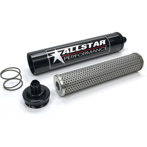 Allstar Performance - 40239 - Fuel Filter 8in -6 Stainless Element
