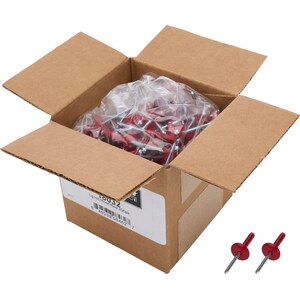 Allstar Performance - 18032 - Lg Hd Rivet Red 200pk