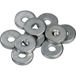 Allstar Performance - 18202 - 3/16in Back Up Washers 500Pk Aluminum