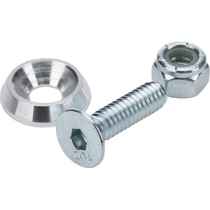 Allstar Performance - 18628 - Countersunk Bolts 1/4in w/ 3/4in Washer 10pk
