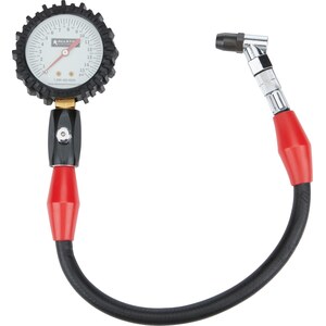 Allstar Performance - 44056 - Tire Pressure Gauge 0-15 PSI 2-1/4in Glow