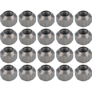 Allstar Performance - 44097-20 - Lug Nuts 5/8-11 Alum HC Dbl Chamfer 20pk