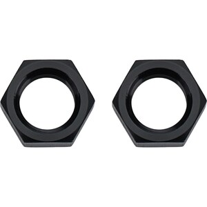 Allstar Performance - 50098 - Bulkhead Nuts Black -3 2pk