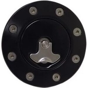 Ridetech - 81000036 - Universal Billet Locking Gas Cap Black