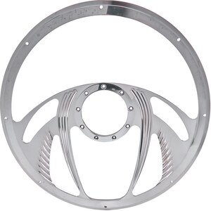 Billet Specialties - 34055 - Steering Wheel Half Wrap 15.5in Psycho