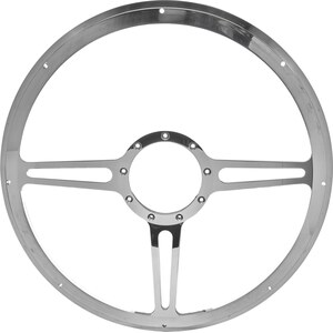 Billet Specialties - 34137 - Steering Wheel 15.5in Split Spoke