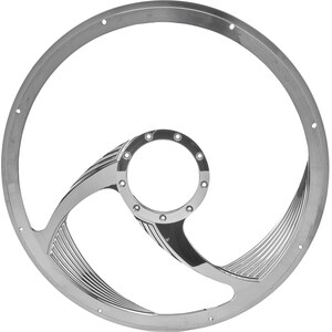 Billet Specialties - 34165 - Steering Wheel Half Wrap 15.5in Spyder