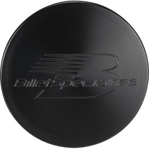 Billet Specialties - BLK31265 - Racing Steering Wheel Horn Button Billet Logo