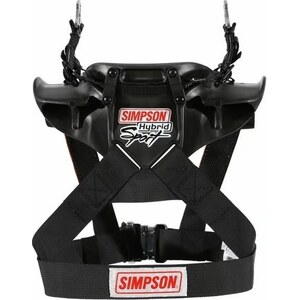 Simpson Safety - HSLRG11PAFIA - Hybrid Sport Large w/ Sliding Tether PA FIA