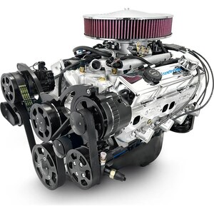 BluePrint Engines - BP38318MPFIKB - SBC 383 Crate Engine w/ EFI Dressed w/Pulley Kit