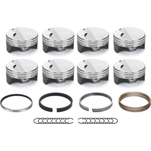 Diamond Pistons - 21565-RS-8 - LSX FT Piston Set 4.125 Bore -4.8cc 12-Degree