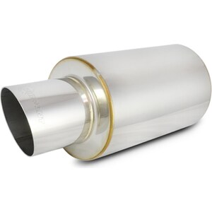 Vibrant Performance - 1061 - Tpv Turbo Muffler W/ 4in Round Angle Cut Tip