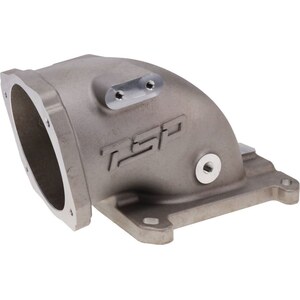 Top Street Performance - 81141 - Aluminum EFI TB Elbow LS 105MM 4150 Flange