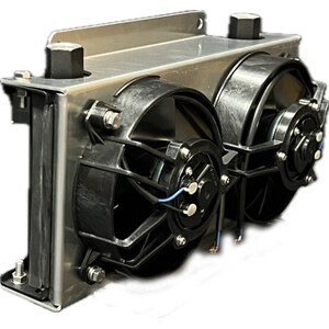 Fluidyne Performance - OGEN.STP.104 - Oil Cooler Stacked Plate 13in x 5.75in x 2in