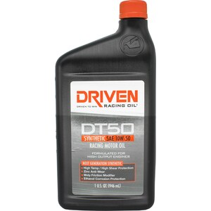 Driven Racing Oil - 02806 - DT50 15w50 Synthetic Oil 1 Qt Bottle