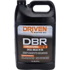 Driven Racing Oil - 05308 - DBR Break In Oil Diesel 15w40 1 Gallon