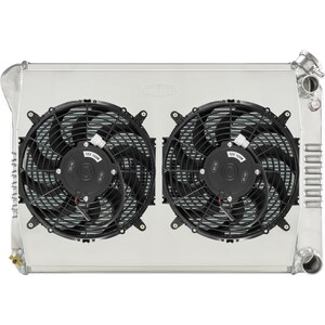 Cold Case Radiators - CHN549SK - 68-79 Nova Radiator LS LS Swap Dual 12in Fan 28.35in