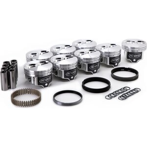 Icon Pistons - IC864.017 - BBF FE FT Piston Set 4.233 Bore  -4.5cc