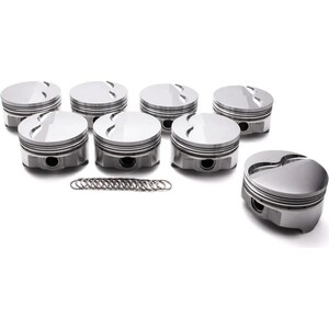 Icon Pistons - IC891.040 - Pontiac V8 Dished Piston Set 4.160 Bore -14cc