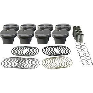 Mahle Pistons - 197754735 - SBC Dome PowerPak Piston Set 4.135 Bore +9cc