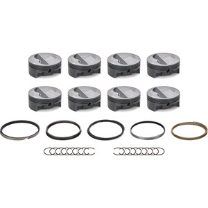Mahle Pistons - 930201165 - SBC FT Powerpak Piston Set 4.125 Bore -5cc