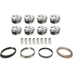 SRP Pistons - 324864 - SBC FT ProPiston Set w/ Rings 4.005 Bore -4.5cc