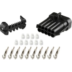 Holley - 570-204 - Ignition Sub-Harness Male Connector  10-PIn