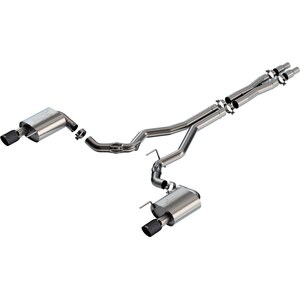 Borla - 140961CFBA - 24-   Mustang 5.0L Cat Back Exhaust