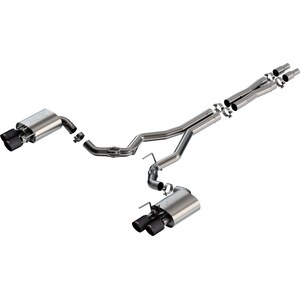 Borla - 140963CFBA - 24-   Mustang 5.0L Axle Baxk Exhaust