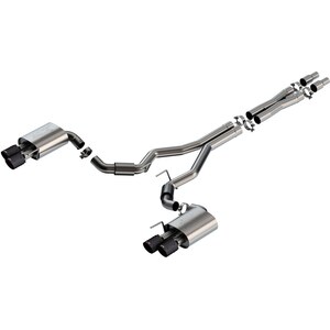 Borla - 140970CFBA - 24-   Mustang 5.0L Axle Baxk Exhaust