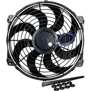 Allstar Performance - 30076 - Electric Fan 16in Curved Blade