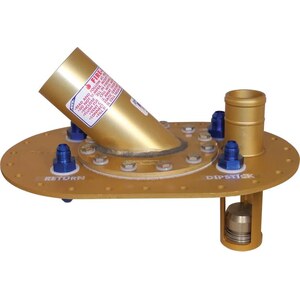 ATL Fuel Cells - PT-BG-038 - 2-1/4 O.D. Fill w/ Paddl e Valve & TF 193A Plate