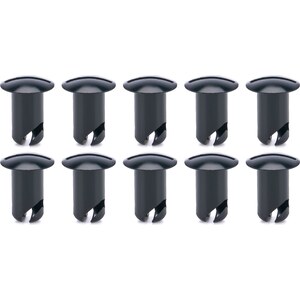 Ti22 Performance - TIP8134 - Oval Head Buttons .600 Long Black 10 Pack