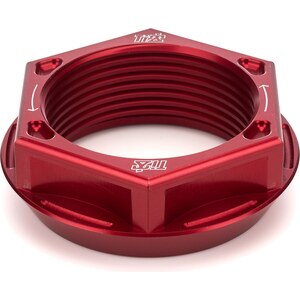 Ti22 Performance - TIP2878 - Axle Nut LH Lightweight Aluminum Red