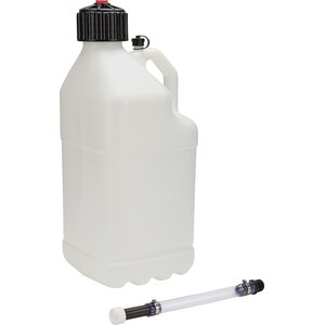 Allstar Performance - ALL40120 - Utility Jug 5 Gal w/Filler Hose Clear