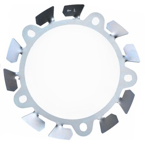 Allstar Performance - ALL42172 - Brake Fan Steel LH Wide 5