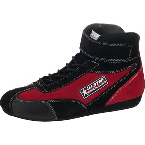 Allstar Performance - ALL918728 - Driving Shoes Black/Red SFI3.3/5 Pro Series 10.0