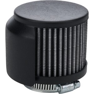 Allstar Performance - ALL36225 - V/C Breather w/ Shield Black 1-3/8in