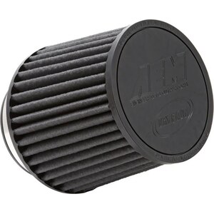 AEM - AEM-21-205BF - Air Filter Element - Clamp-On - Conical - 6 in Base - 5.125 in Top Diameter - 5.25 in Tall - 4 in Flange - Synthetic - Black - Universal