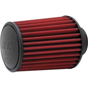 AEM - AEM-21-2027DK - Air Filter Element - DryFlow - Clamp-On - Conical - 6-1/4 in Base - 5-1/4 in Top Diameter - 7 in Tall - 2-3/4 in Flange - Synthetic - Red - Universal