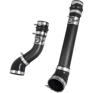 AFE Power - 46-20064-B - Intercooler Pipe - Aluminum - Black Powder Coat - Turbocharger to Intercooler - Dodge Cummins 1994-2002