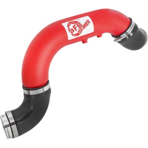 AFE Power - 46-20269-R - Intercooler Pipe - Aluminum - Red Powder Coat - Turbocharger to Intercooler - Duramax 4-Cylinder - GM Midsize Truck 2016-20