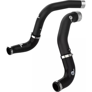AFE Power - 46-20434-B - Intercooler Pipe - Aluminum - Black Powder Coat - Turbocharger to Intercooler - Ram EcoDiesel V6 - Jeep Wrangler JL 2020-23