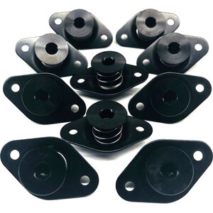 Drag Race Solutions - 4210-500E-B - Qtr Turn Self Eject Alm Fastener Small Hex Head