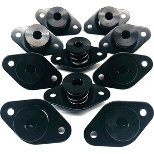 Drag Race Solutions - 4210-550E-B - Qtr Turn Self Eject Alm Fastener Small Hex Head