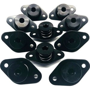 Drag Race Solutions - 4210-650E-B - Qtr Turn Self Eject Alm Fastener Small Hex Head