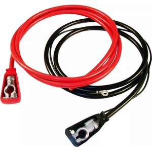 American Autowire - 500725 - Battery Cable Kit 1Gauge Under Hood Top Post