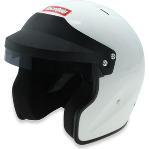 RaceQuip - 257113RQP - Helmet Open Face Medium White SA2025